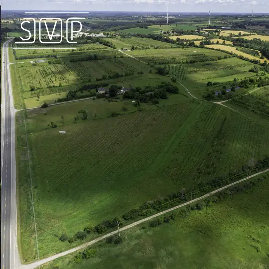 Aerial Photo of a Land Parcel